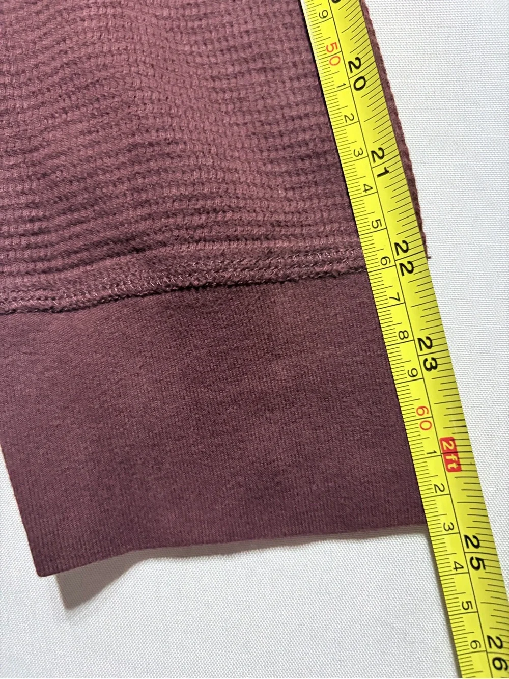 J. Crew waffle knit